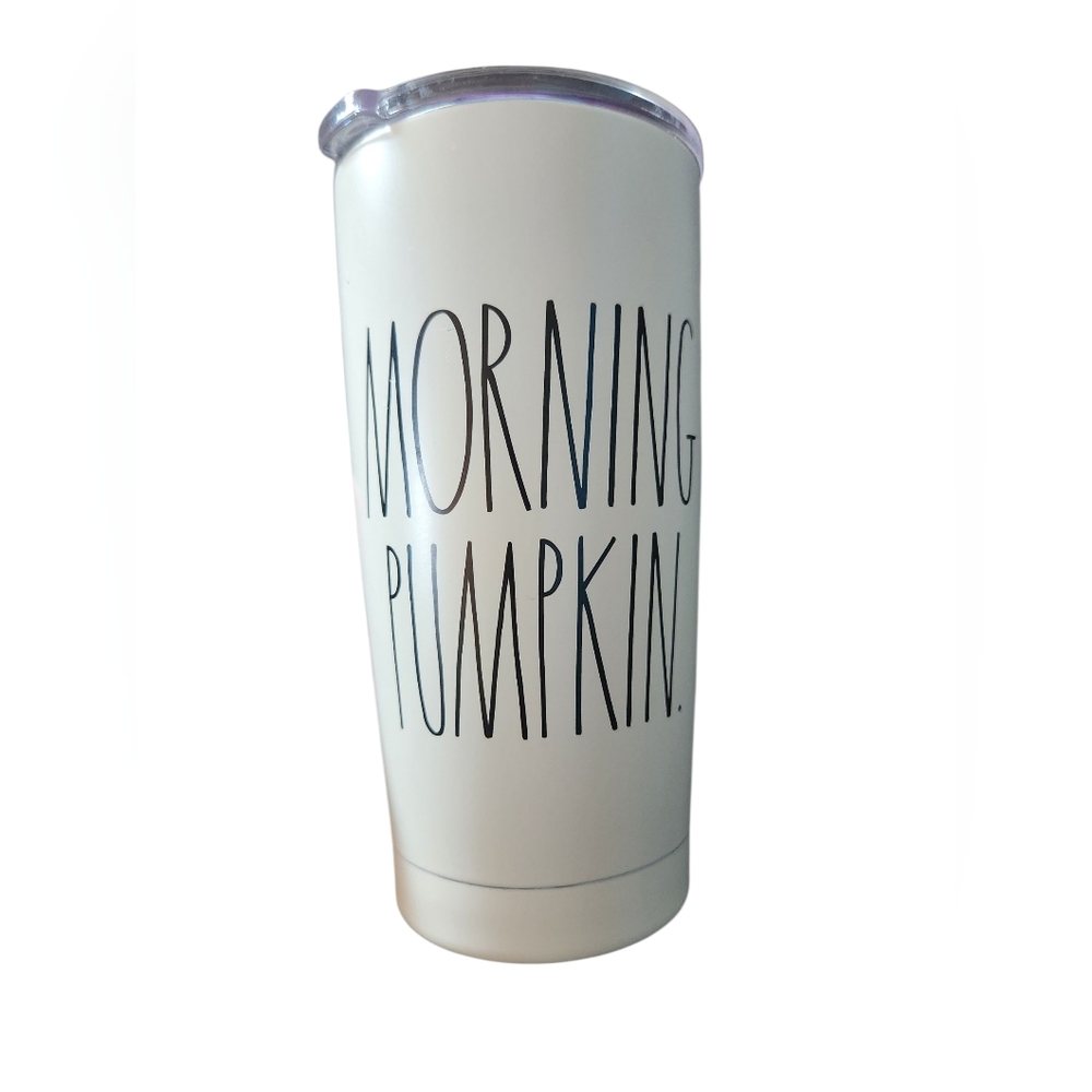 Morning Pumpkin Rae Dunn Travel Mug
